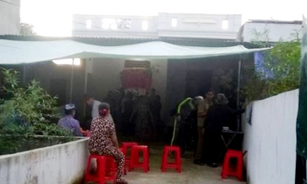 Ngôi nhà nơi xảy ra sự việc