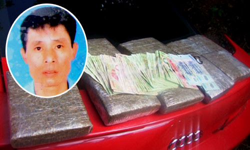 Đối tượng Lê Mạnh Hùng và tang vật vụ án