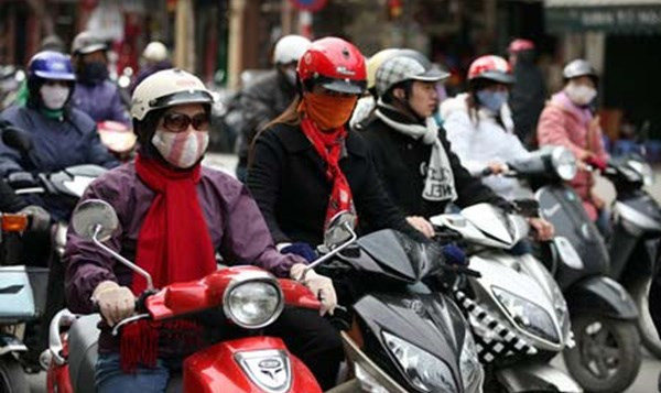 Miền Bắc liên tiếp đón các đợt không khí lạnh tăng cường.