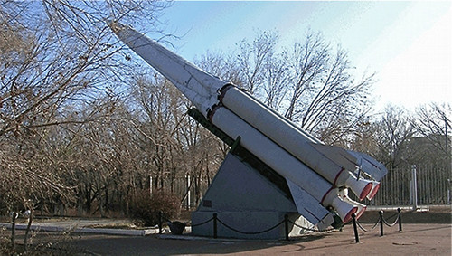 Một bệ phóng tên lửa chống tên lửa đạn đạo trong hệ thống A-35. Ảnh: Russian Internet.