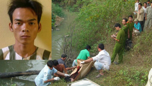 Tử tù Trần Anh Phúc và hiện trường tìm thấy xác nạn nhân