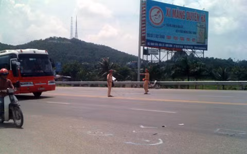 Hiện trường vụ tai nạn
