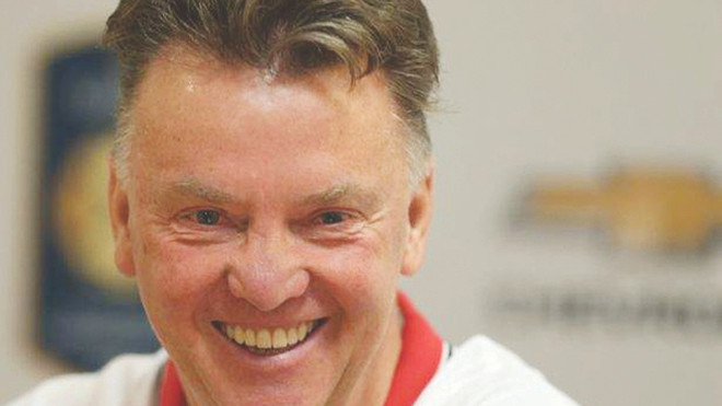 Sự có mặt của Van Gaal trên băng ghế chỉ đạo góp phần giúp giá trị M.U tăng mạnh. Ảnh: Mirror