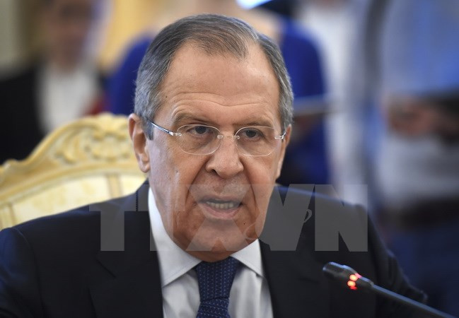 Ngoại trưởng Nga Sergei Lavrov. (Nguồn: EPA/TTXVN)