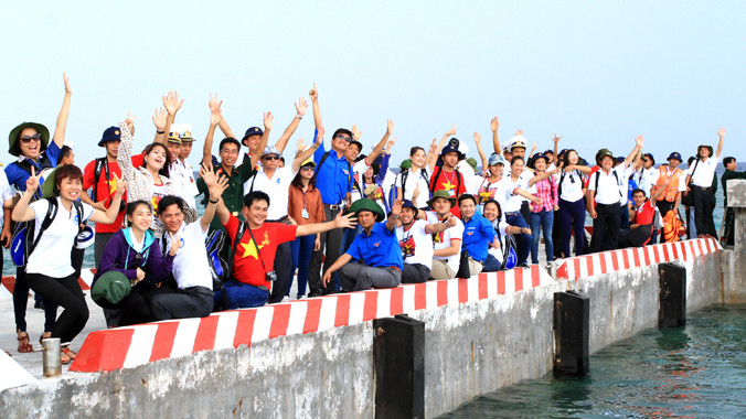 Hành trình mang đến nhiều trải nghiệm cho các thành viên. Ảnh: Xuân Tùng
