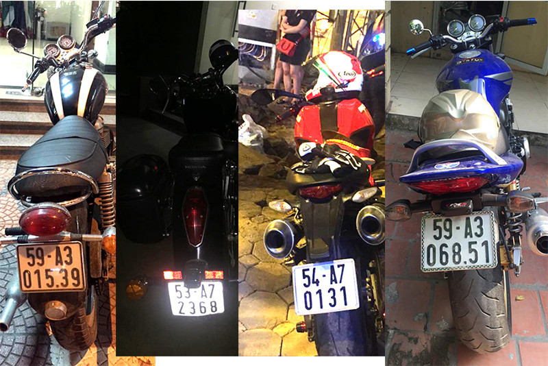 Trong thời gian ngắn, nhiều chiếc xe PKL bị kiểm tra xử lý.