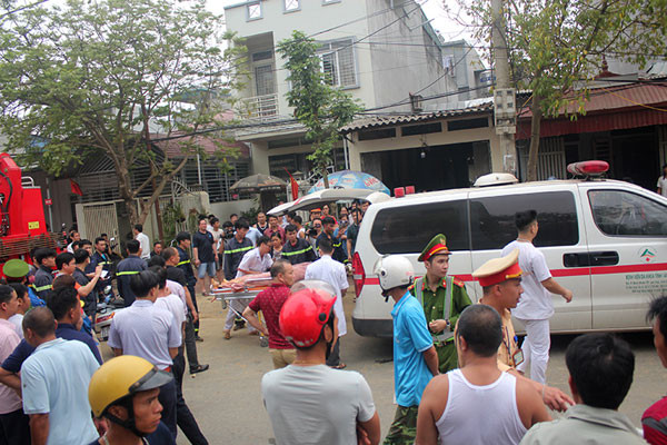 Hiện trường vụ việc. Ảnh: báo Lào Cai.