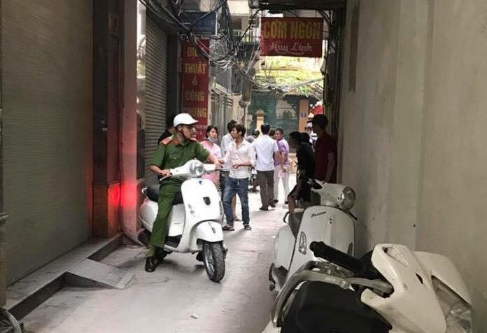 Hiện trường vụ việc. Ảnh: GB