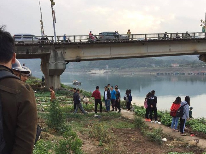 Hiện trường nơi xảy ra sự việc.