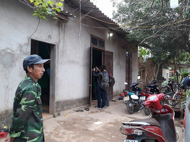 Căn nhà anh K. nơi xảy ra sự việc.