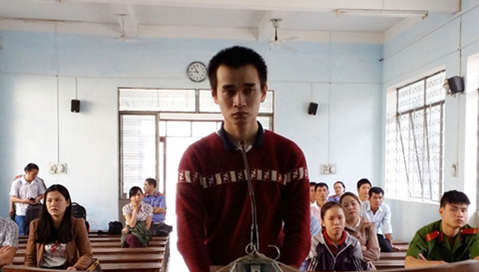 Bị cáo Nguyễn Thế Anh.