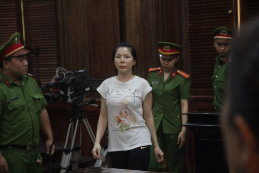 Bị cáo Vũ Thụy Hồng Ngọc. Ảnh: Tân Châu