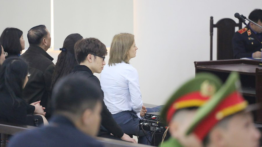 Bà Kolmakova Ekaterina Valerievna tại phiên tòa hôm nay