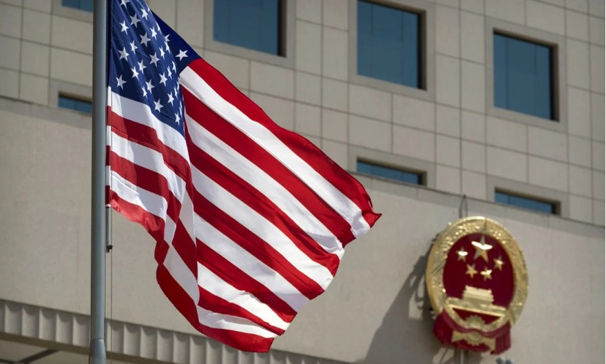 Đạo luật về Dân chủ và nhân quyền Hong Kong được Tổng thống Mỹ Donald Trump ký hôm 27/11. (Ảnh: AP)