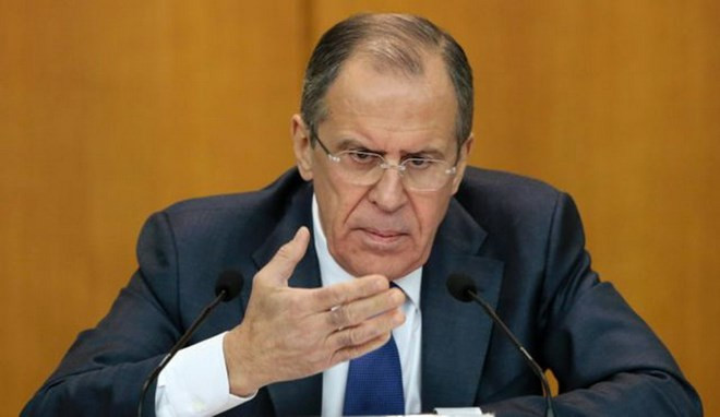 Ngoại trưởng Nga, Sergei Lavrov. (Nguồn: AP)