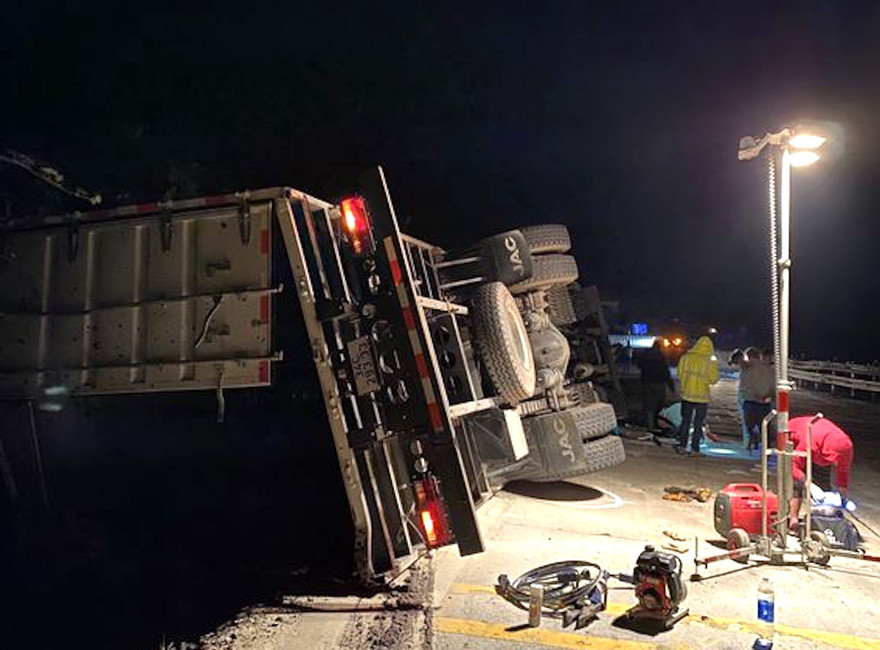 Hiện trường vụ tai nạn