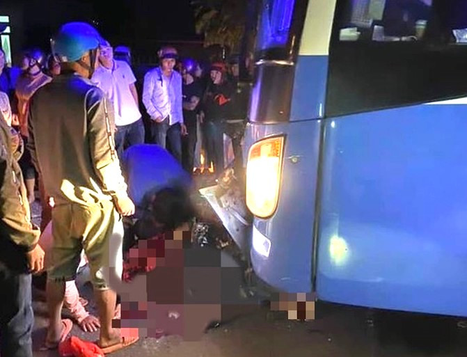 Hiện trường vụ tai nạn