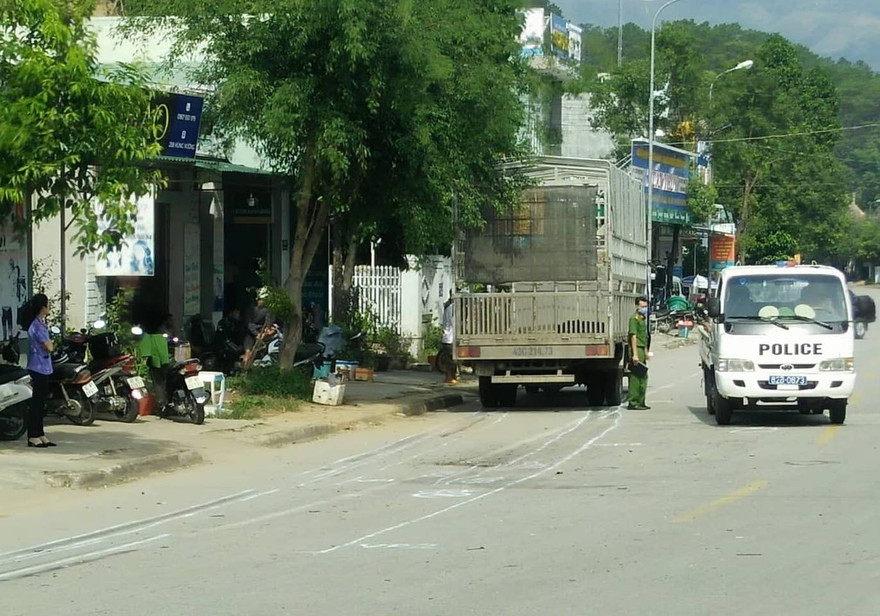 Hiện trường vụ tai nạn