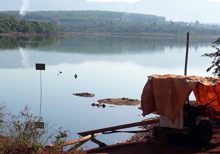 Hồ 707 nơi xảy ra vụ việc