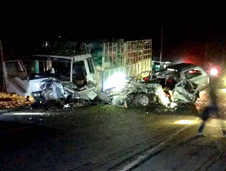 Hiện trường vụ tai nạn