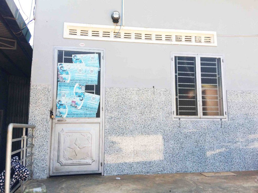 Phòng trọ số 12A nơi xảy ra vụ án