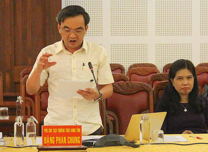 Ông Đặng Phan Chung. Ảnh Hồng Thi