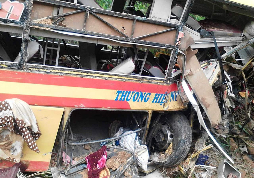 Hiện trường vụ tai nạn