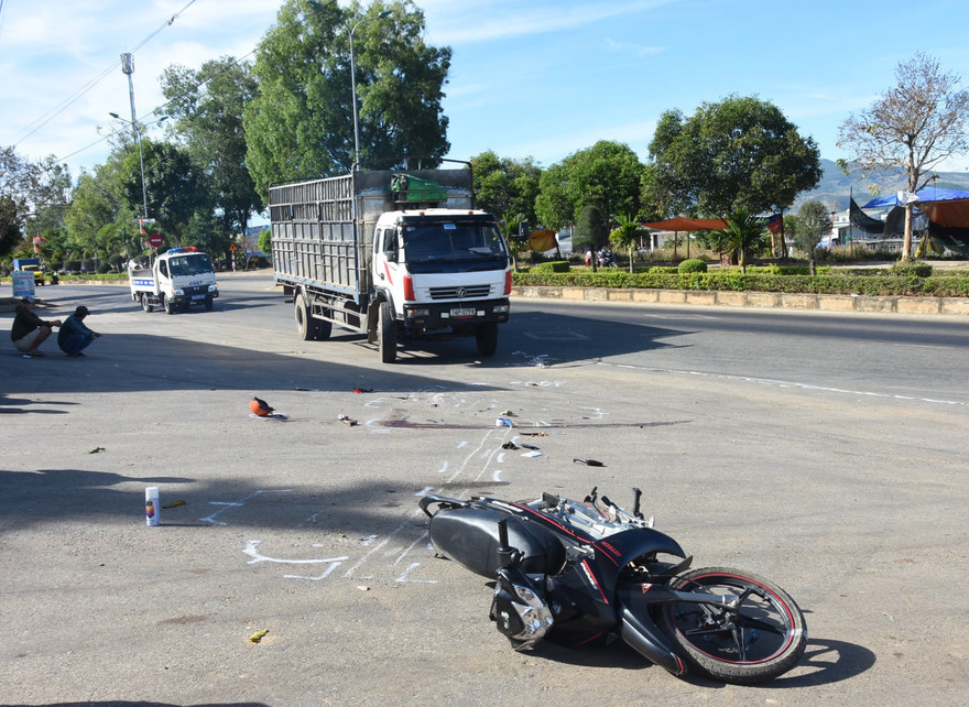 Hiện trường vụ tai nạn