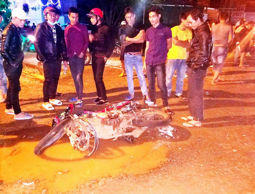 Hiện trường vụ tai nạn