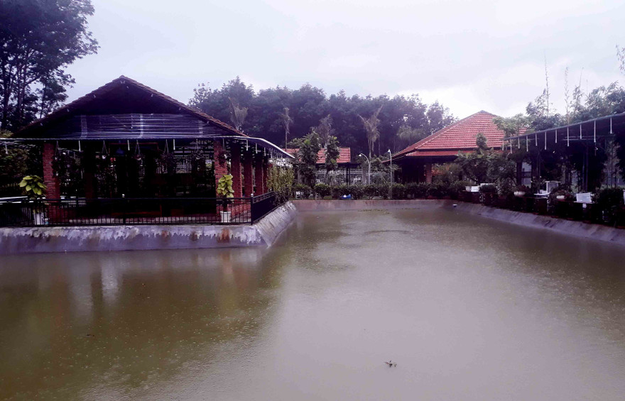 Công trình xây dựng trên đất nông nghiệp của bà Tha