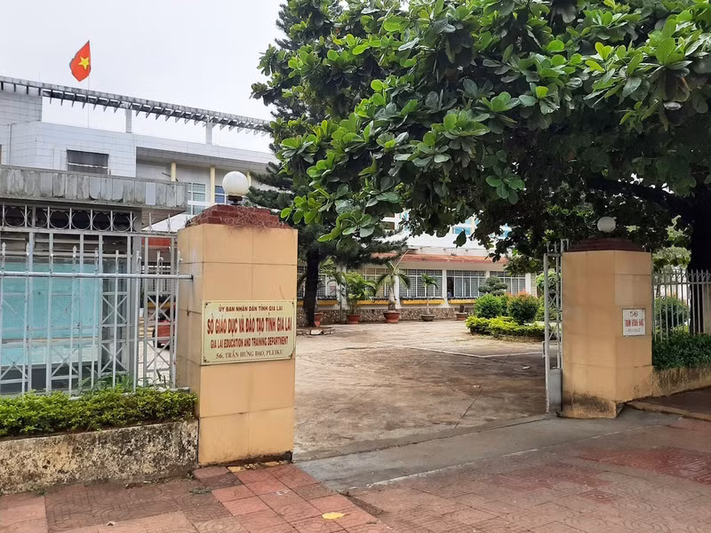 Sở Giáo dục và Đào tạo tỉnh Gia Lai