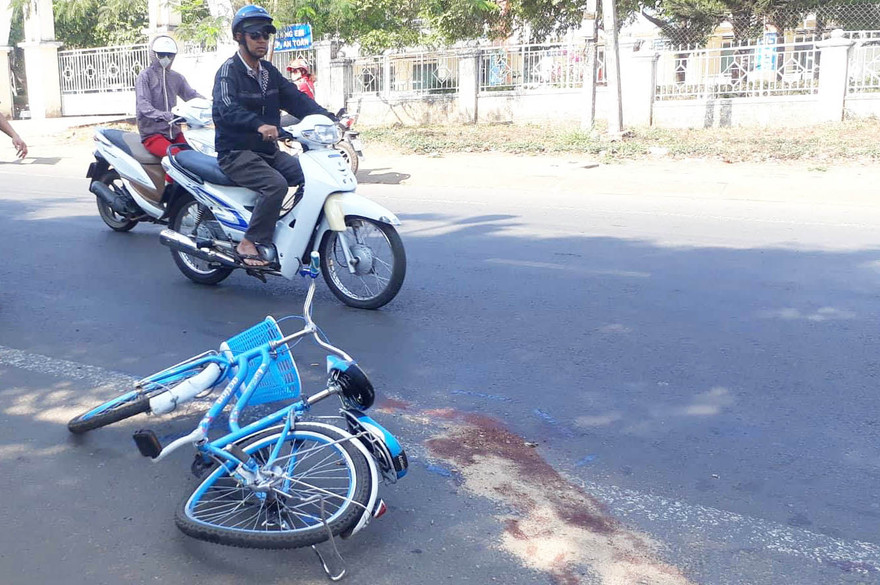 Hiện trường vụ tai nạn