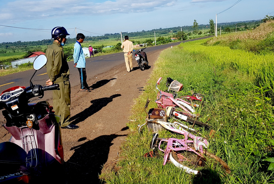 Hiện trường vụ tai nạn