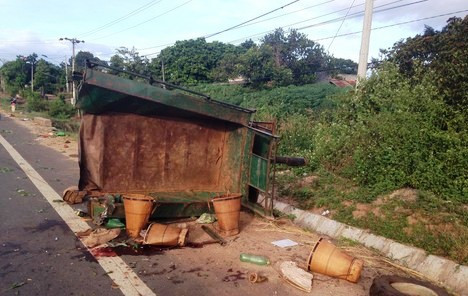 Hiện trường vụ tai nạn