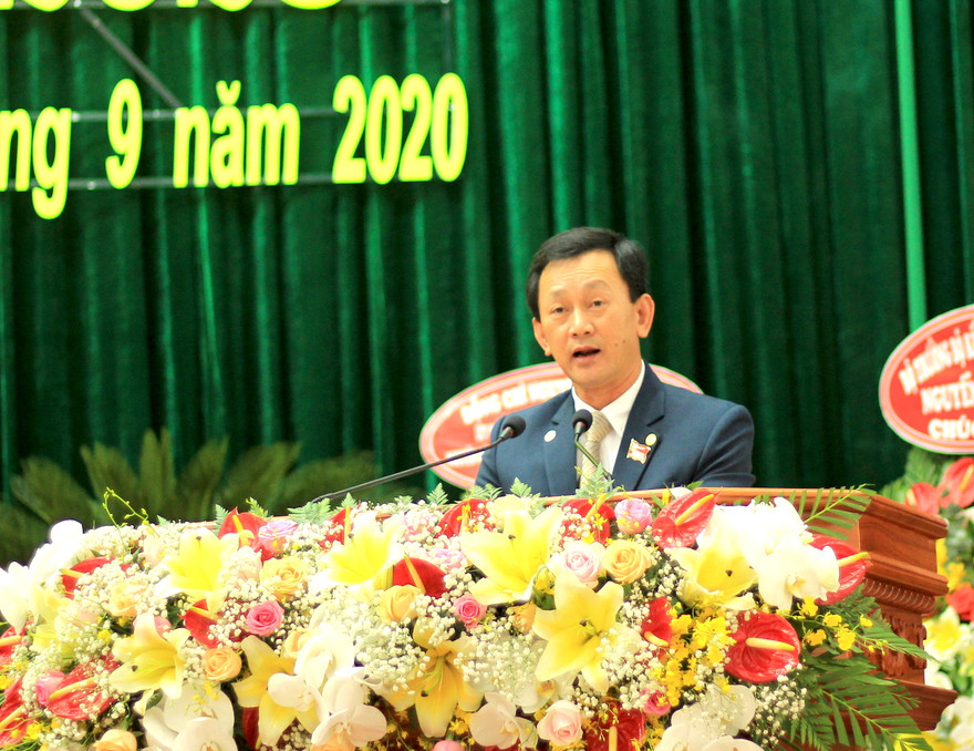 Ông Dương Văn Trang, Uỷ viên Ban Chấp hành Trung ương, Bí thư Tỉnh uỷ Kon Tum.