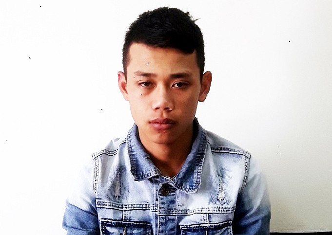 Đối tượng Huỳnh Văn Dũng tại cơ quan điều tra