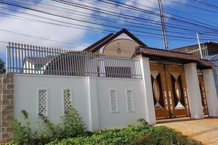 Căn nhà mà đại tá H. xây dựng trái phép, ảnh Tạ Vĩnh Yên