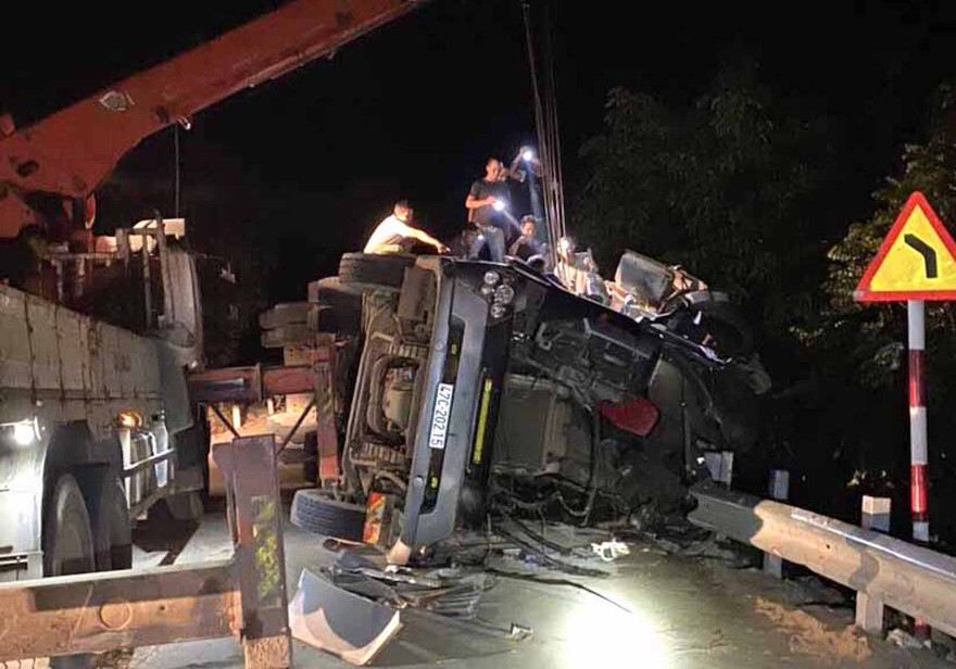 Hiện trường vụ tai nạn