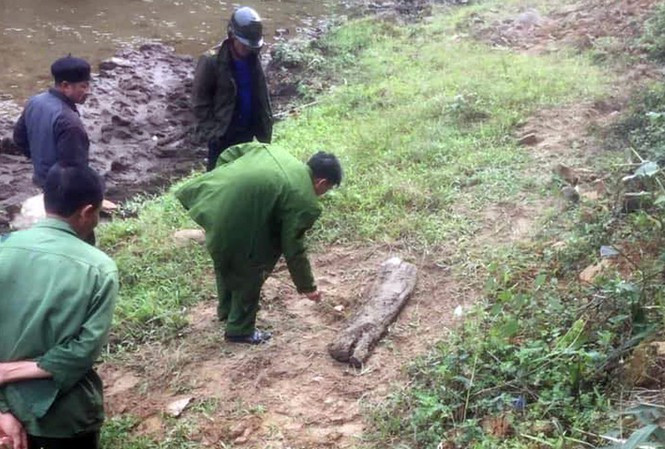 Nơi phát hiện thi thể nạn nhân.