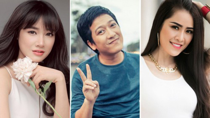 Chuyện tình tay ba Nhã Phương- Trường Giang- Quế Vân từng gây xôn xao dư luận.