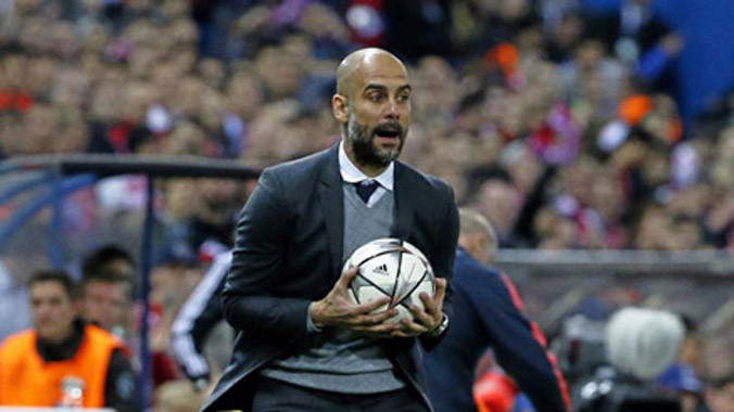 HLV Pep Guardiola tự tin sẽ đánh bại Atletico Madrid ở lượt về.