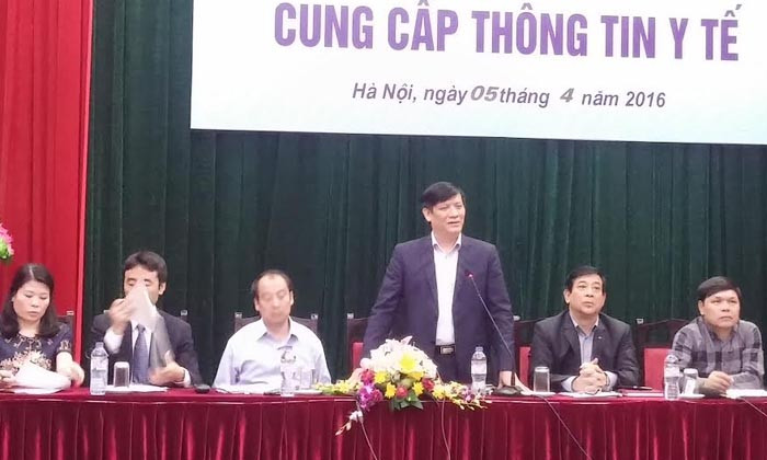 Bộ Y tế thông báo đã phát hiện 2 ca dương tính nhiễm Zika. Ảnh Thái Hà