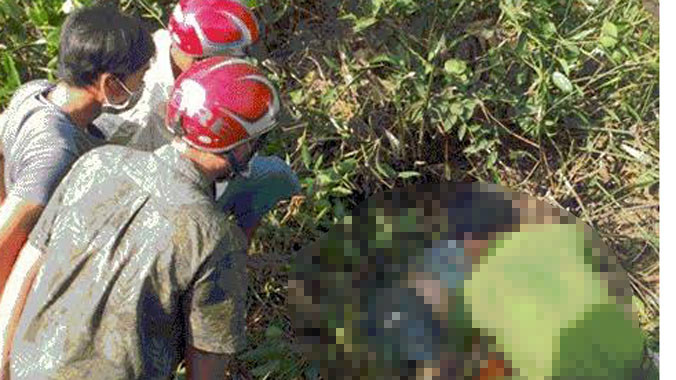 Hiện trường nạn nhân chết.