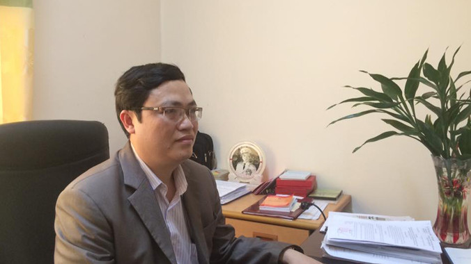 Anh Hoàng Ngọc Thanh- cựu Bí thư Huyện đoàn Sông Lô, Vĩnh Phúc. 