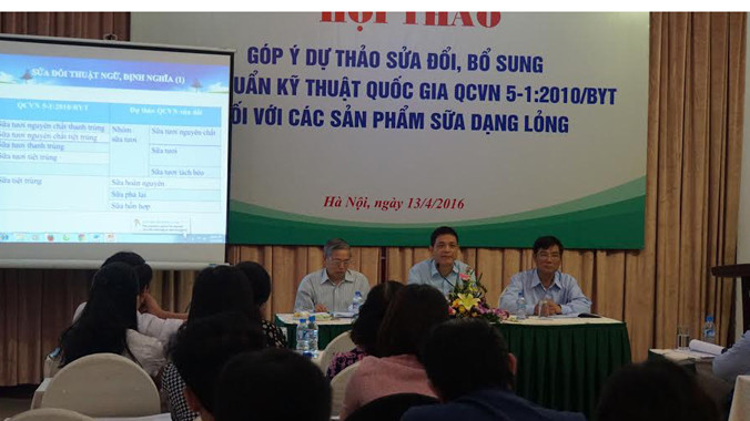 Quang cảnh buổi hội thảo.