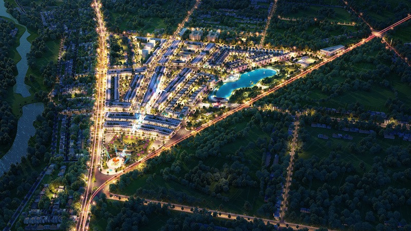 Phối cảnh tổng thể dự án EcoCity Premia.