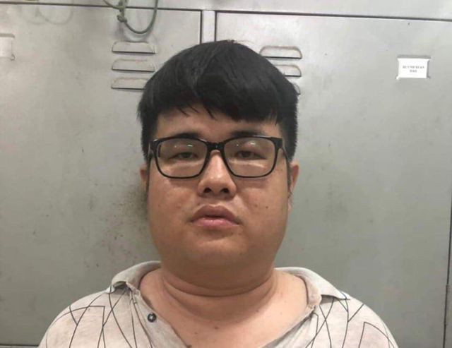 Nguyễn Thanh Tâm tại cơ quan công an