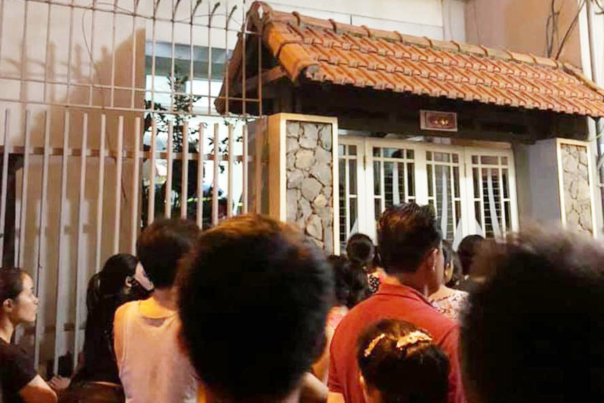 Khu vực xảy ra sự việc.