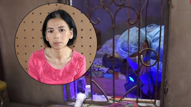 Bùi Thị Kim Thu và hiện trường căn phòng nơi xảy ra vụ án