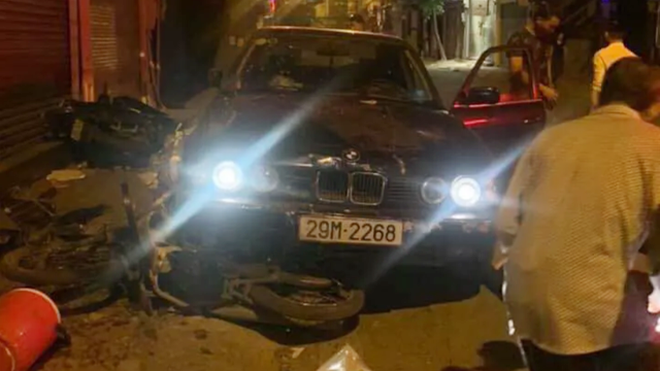 Hiện trường vụ tai nạn